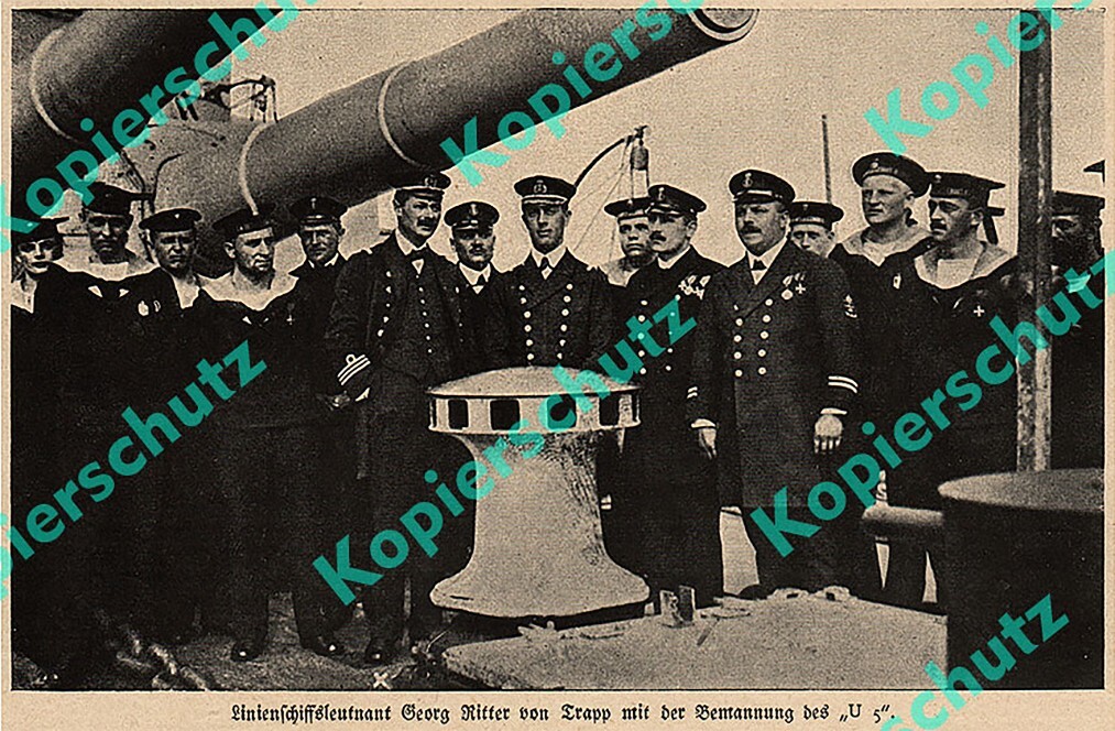Kriegsmarine Seekrieg U-Boot U Ritter Trapp Seyffertitz