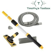 Hyde Dustless Drywall Vacuum Pole Sander Kit - With Vacuum Pole (09175)