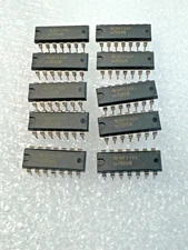 10pc Texas Instruments  SN7406N, IC INVERTER HEX 1INPUT 14-DIP  **NOS