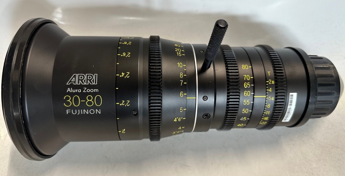 ARRI FUJINON Alura 30-80mm PL Wide-Angle Zoom 4K Cinema Lens