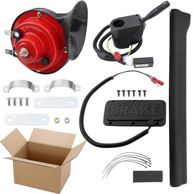9-Pin 12V, LED Light Turn Signal Kit Golf Cart w/ Horn Brake Hazard Light Switch