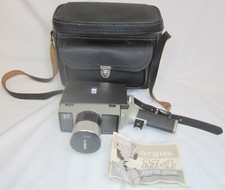 1962 Argus M-4 Zoom 8MM Movie Video Camera Leather Carrying Case Instructions
