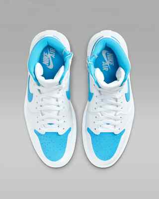 靴 Nike Elevate HighWhiteDark Powder Blue Air Jordan 1 Elevate High 'White Dark Powder Blue' (W