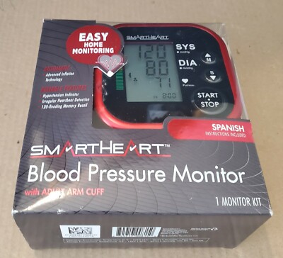 Blood Pressure Monitor Kit With Adult Arm Cuff ! Tested !