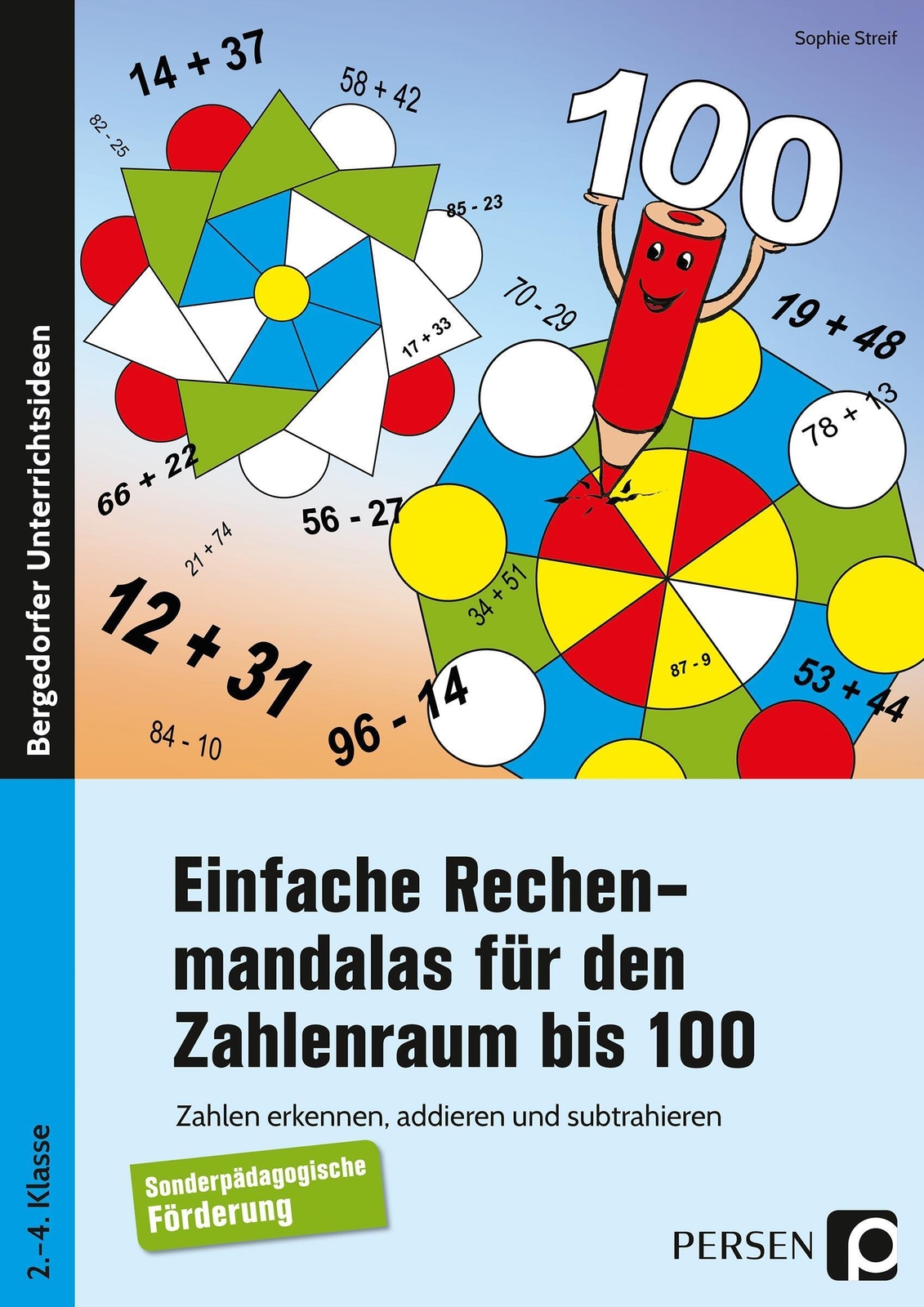Thumbnail - Einfache Rechenmandalas Für Den Zahlenraum Bis 100 | Sophie Streif |