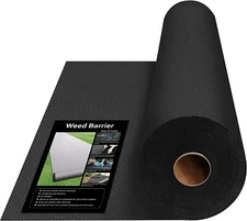 31.5in x 150ft Heavy Duty Garden Weed Barrier, Garden Landscape Fabric Weeds