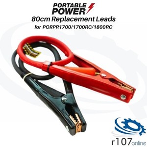 Portable Power 80cm Replacement Leads for 1700 1700RC 1800RC & Snap On PORPR1700