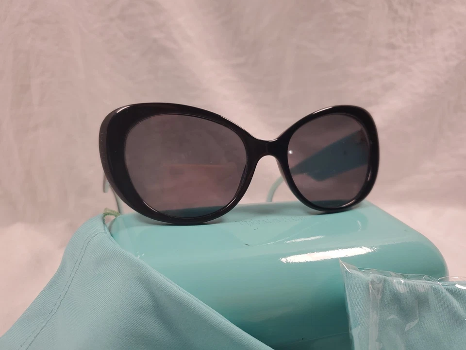 Tiffany & Co Splash 4153 8001/9S Havana on Blue Brown Sunglasses TF4153 - Image 3 of 4