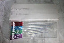 LightSaber Chopsticks Light Up Saber LED Star Wars 4 Pairs Red Blue Green Purple