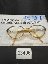 Christian Dior CD 3019 53t Brown Gold Oval Eyeglasses Frames 135 Austria Women