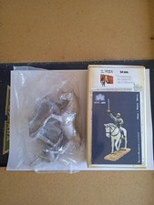 soldatino di piombo Benito Mussolini a cavallo.