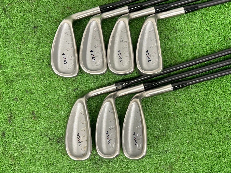 Mizuno Spica Iron Set 5-9+PW+SW RH Effile SF-55 Ladies Flex Graphite EL3929 - Image 2 of 4