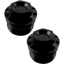 Joker Machine Fork Tube Caps | 39mm | Black (10-310B)