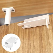 Child Safety Door Top Lock - Adjustable Child Proof Door Top Lock White-1 Pack