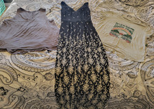 Lot of three women's clothing Chaps Dress, Maurice's top and tank Large