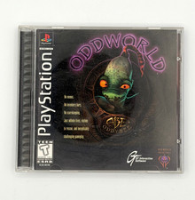 OddWorld Abe's Oddyssee (PlayStation 1: 1997) Black Label CIB