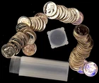 Roll (50) 1964 90% Silver Proof Roosevelt Dimes, UN-Circulated