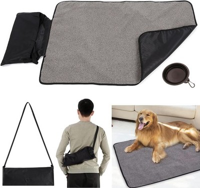 Bangminda Faltbare wasserdichte Haustier Decke Camping Decke Hund Katze Mat