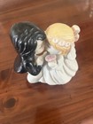 Vintage Kissing Bride and Groom Figurine Wedding Married 4.5” Tall — photo 2