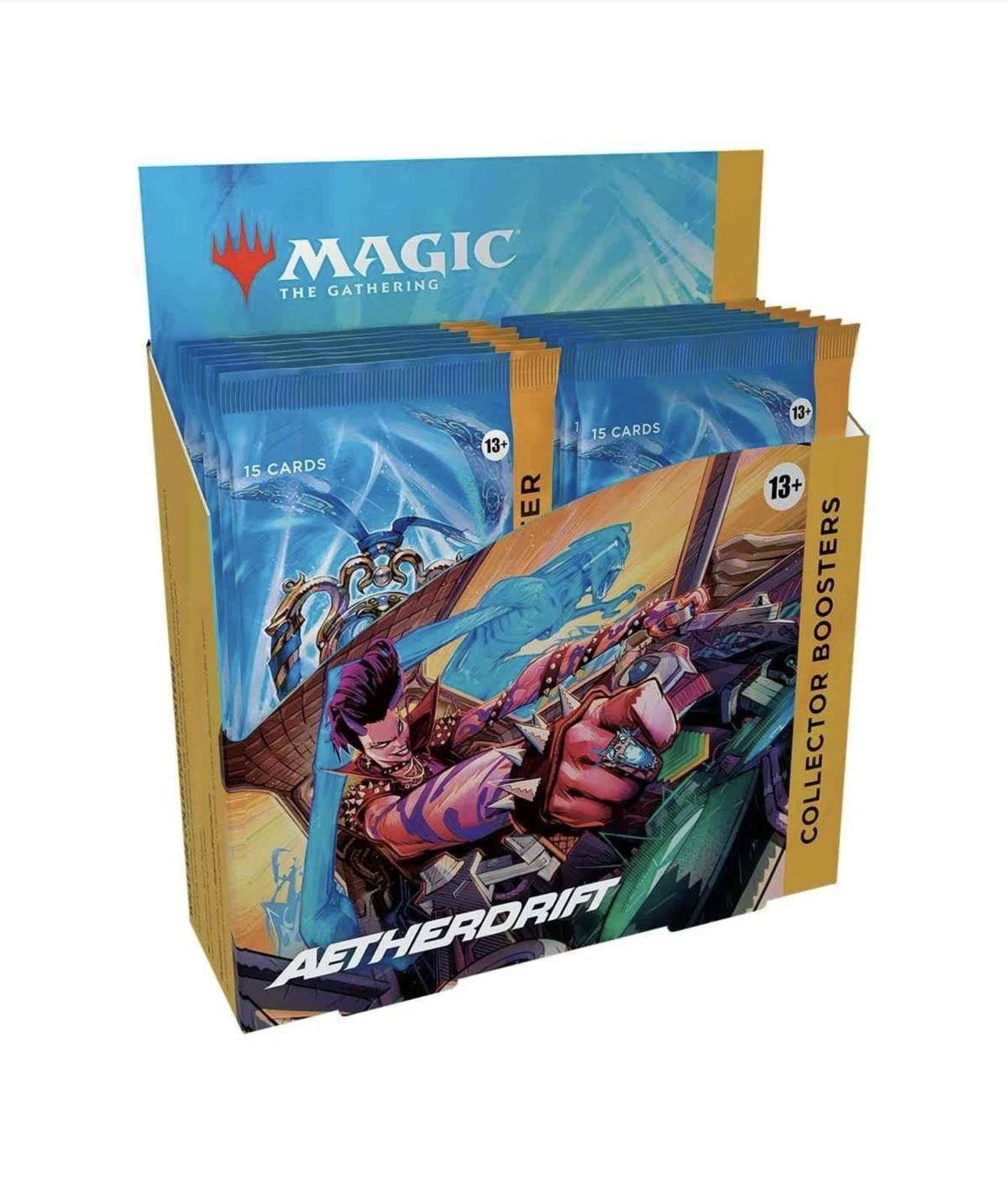 Magic The Gathering MTG Aetherdrift Collector Booster Box New Factory Sealed