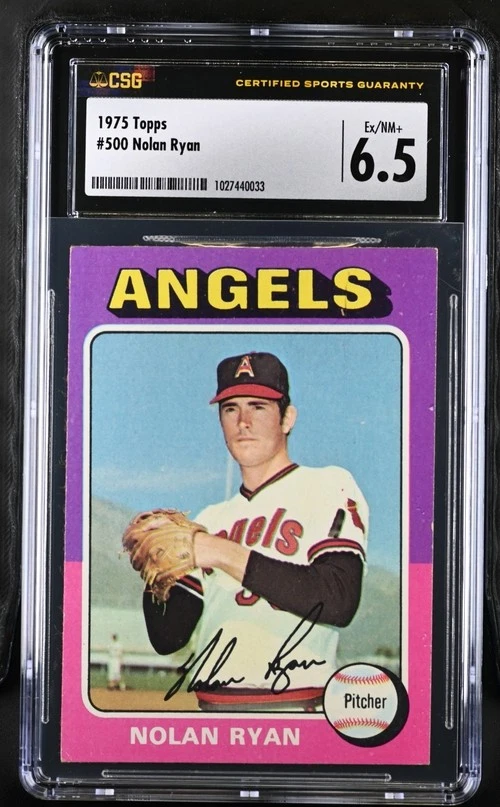 Topps Nolan Ryan Baseball 1975 Season Sports Trading Cards