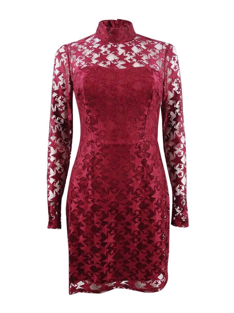 betsey johnson red lace dress Betsey Johnson Women's Star Lace Dress