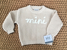 Haute Hippy baby 9-6 months mommy and me mini sweater trending adorable NWT