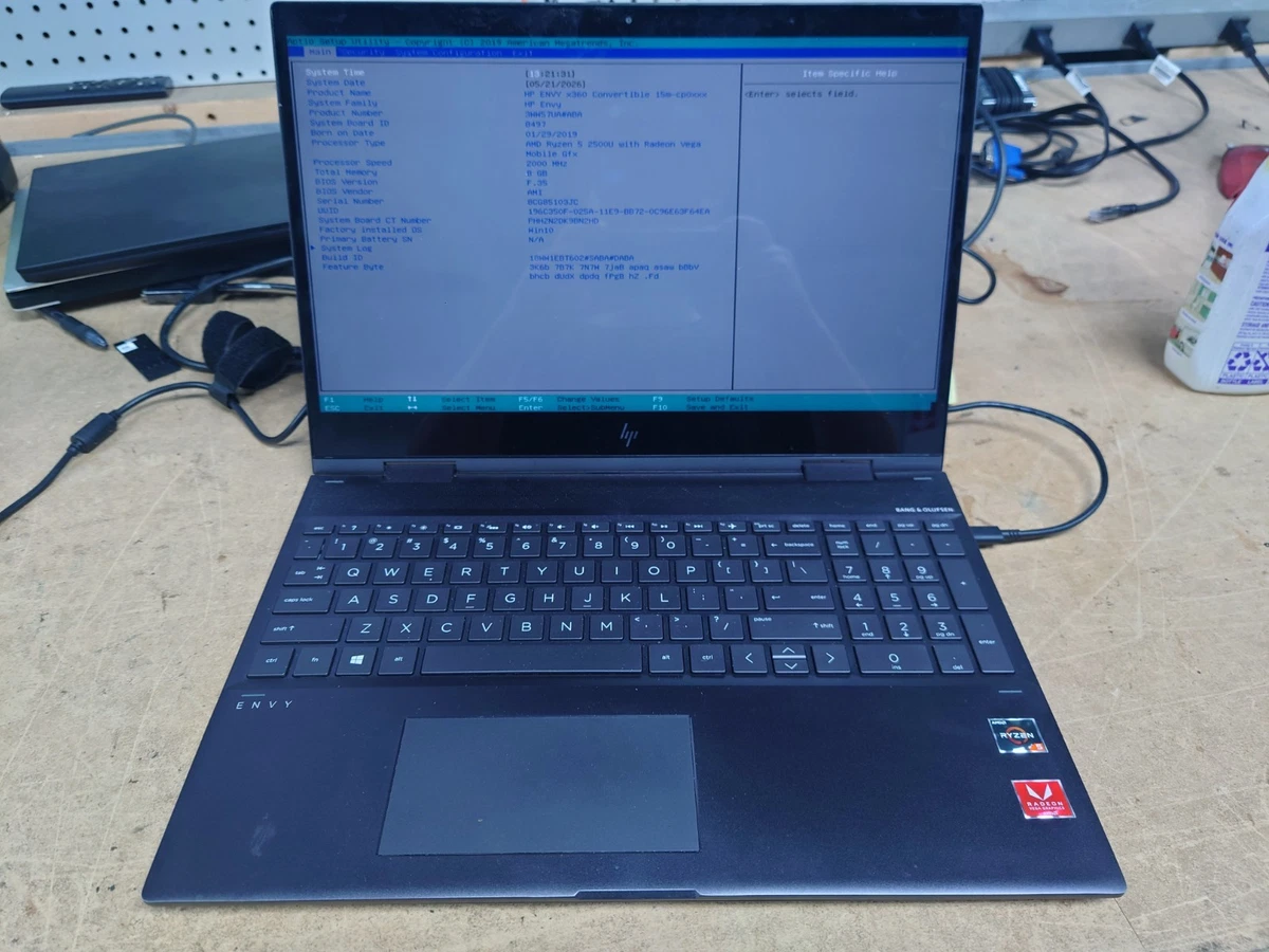 Preços baixos em 8 GB de RAM HP ENVY x360 PC laptops e netbooks de