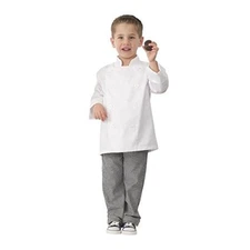  Kid's Chef Coat Small White Kids Chef Coat
