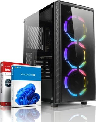 Multimedia PC - AMD Quad 3.80Ghz | 16GB RAM | 256GB SSD | Nvidia GT 1030 2GB