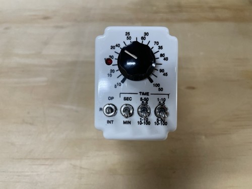 Potter & Brumfield CWD-38-66000 Programmable time delay relay 0.5sec-100min - Picture 3 of 6