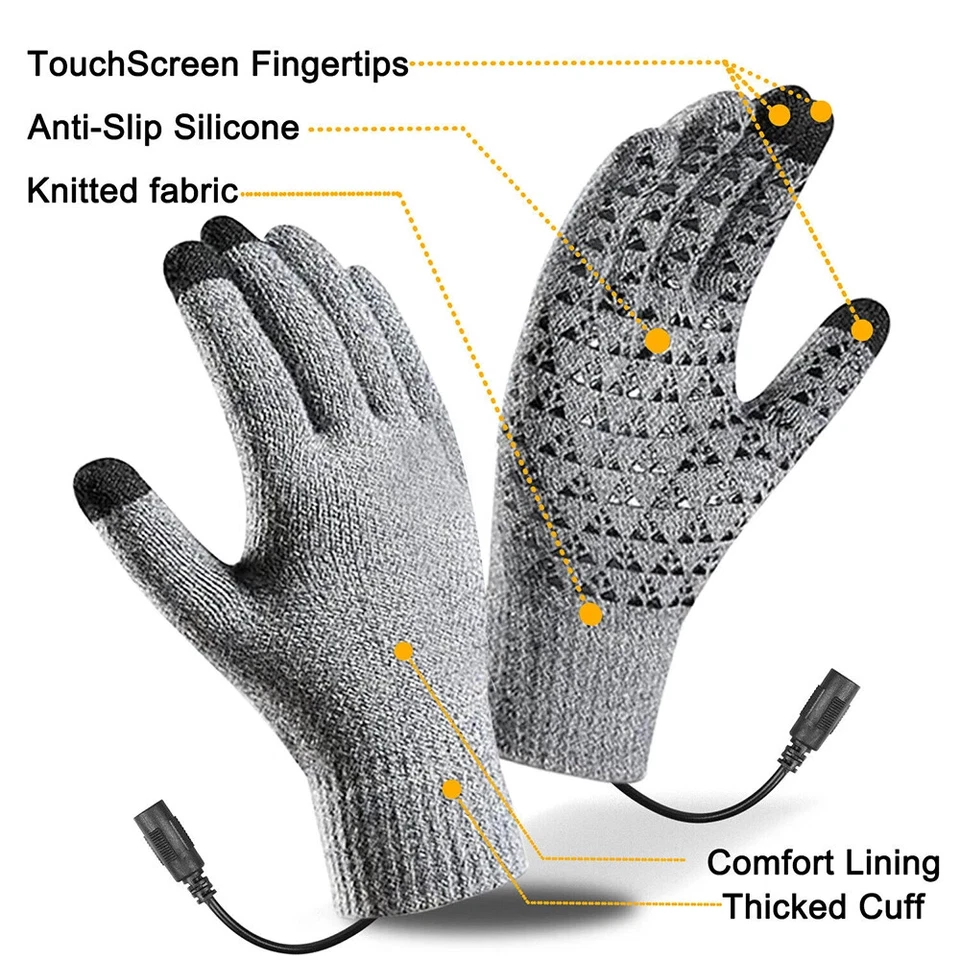 加热手套电动充电电池暖手防风热套装 — 第 3/4 张图片