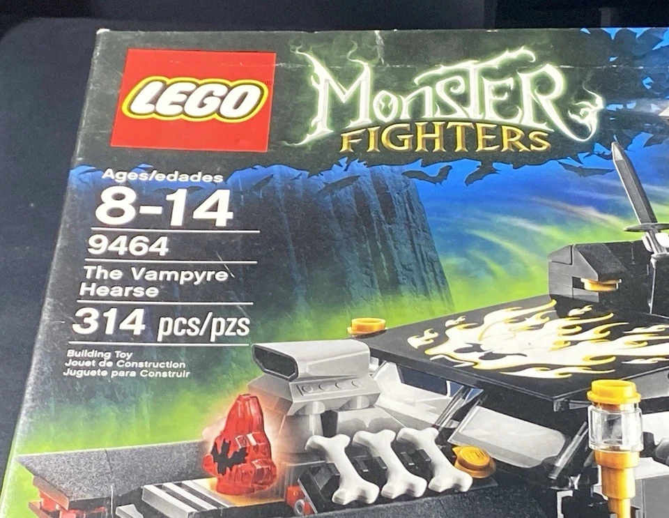 LEGO 9464 Monster Fighters El Vampiro Fúnebre Nuevo En Caja Con Sello Roto Foto 4 de 4