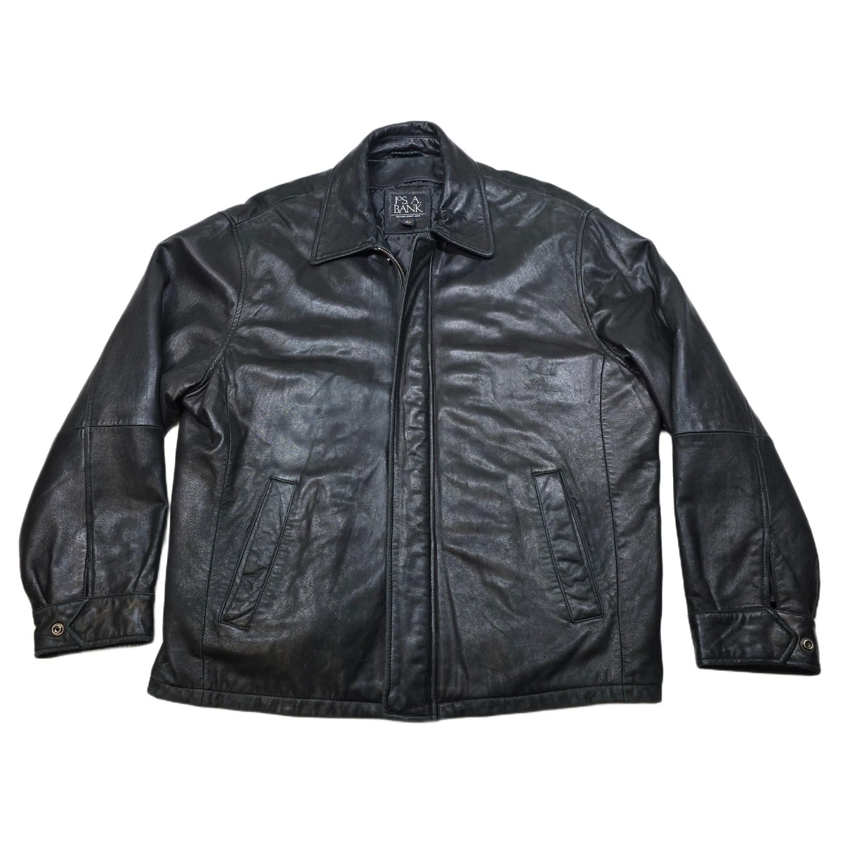 Jos. A. Bank Leather Outer Shell Coats, Jackets & Vests for Men