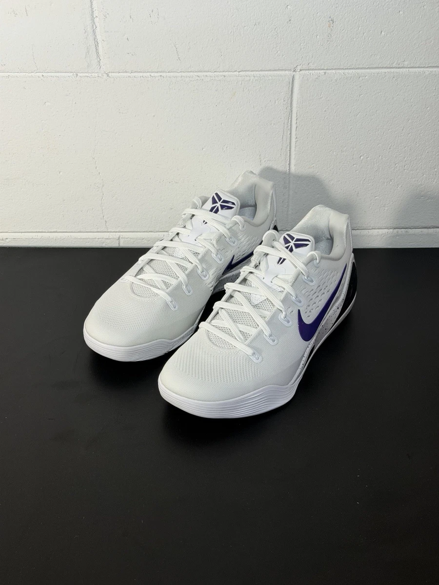 Nike Kobe 9 EM TB \'White Black\' Basketball Shoes 685776-100 Men’s Size 15 Nike Kobe 9 Elite Low Protro Halo Mens Basketball Shoes  main image 3