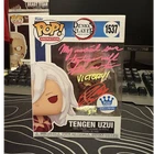 Funko Pop! Demon Slayer Tengen Uzui Exclusive Autographed Vinyl Figure #1537