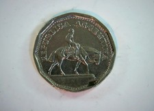 Argentina 1964 10 Pesos Argentina 10 Pesos (República Argentina, gaucho on horse