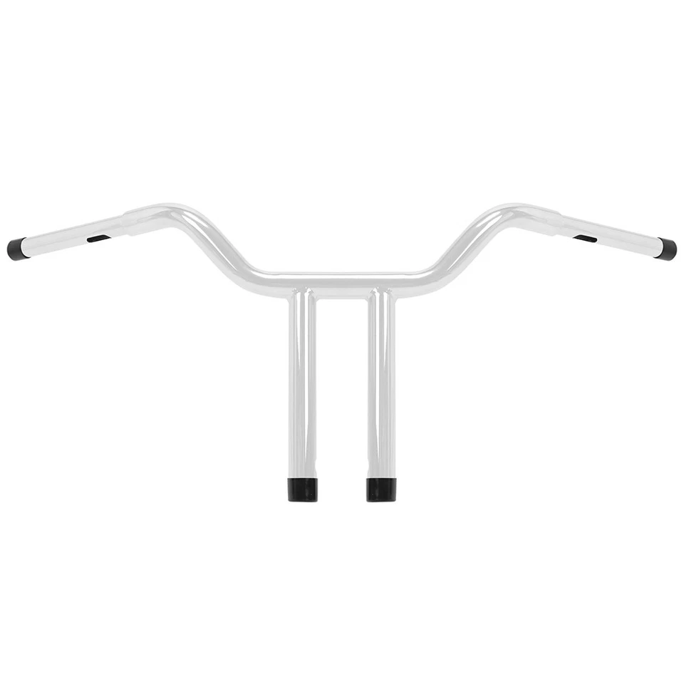 14" MX-T Bars Handlebar Silver Fit For Harley Dyna Softail Sportster FLHR Foto 2 de 4