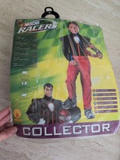 NASCAR Racer Collector Child Costume Size M 8-10 Brand New