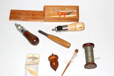 VINTAGE SEWING TOOLS ITEMS MIXED LOT TATTING ...