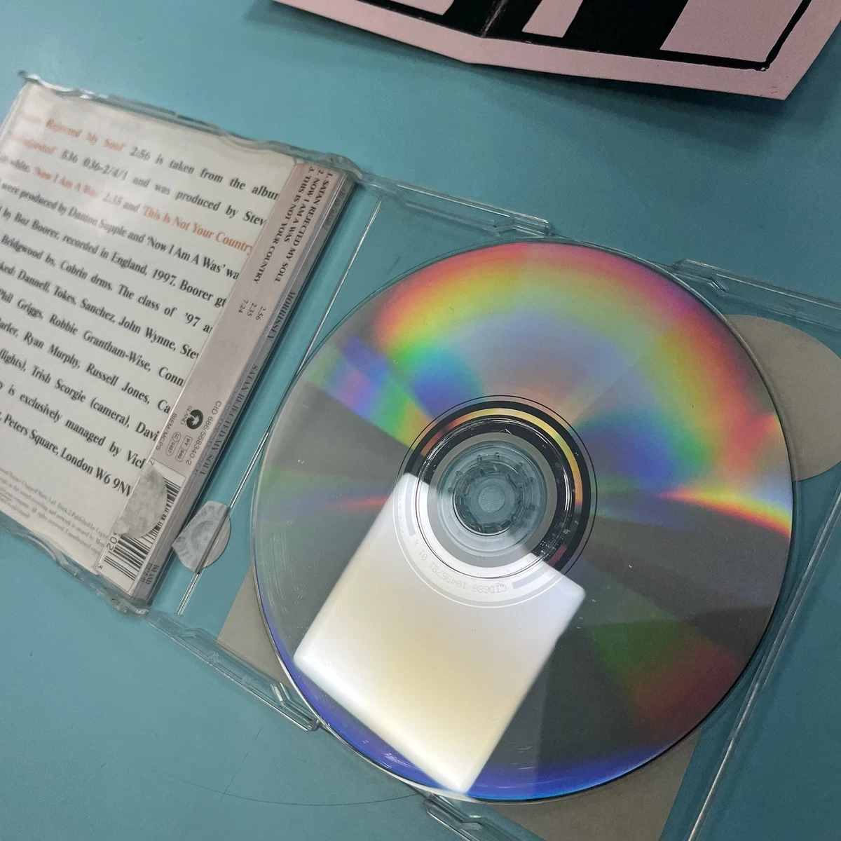 Morrissey Satan Rejected My Soul Promo CD With Rare Island Records Flyer Smiths
