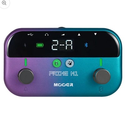 Mooer Prime M1 S1 MultiStomp Guitar Effects Pedal Used with Manual