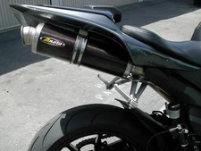 YAMAHA YZF-R1 07-08 ARATA  Titanium Slip-On Crbon Fiber Mufflers