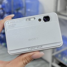 SONY Cyber-shot DSC-T2 8.1MP Vintage Digital Camera WHITE English - 90 NEW