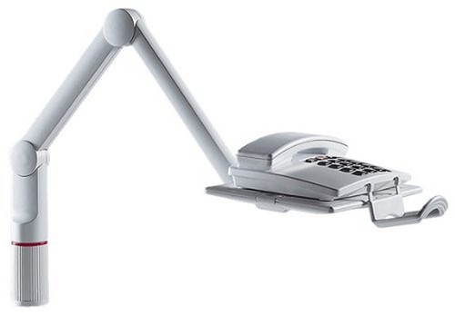 Novus TalkMaster Telefonschwenkarm (mit Telefonablage und 2-gelenkigem Schwenkar