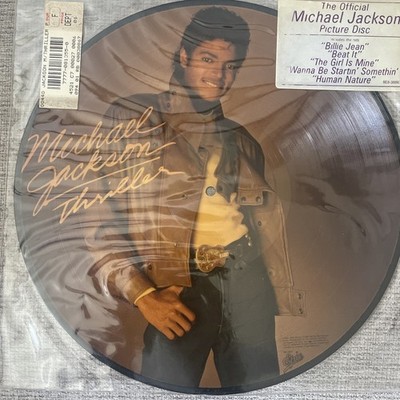 Michael Jackson Thriller ピクチャーディスク THRILLER Official Michael Jackson Picture Disc Vinyl LP 1983