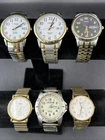 Timex Lot Of 6 Mens Vintage Wrist Watches Mechanical Quartz Analog Indiglo +More