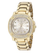 Montres Prestige X Invicta 35mm Women's Gold Watch Crystal Bezel (MPW-0188)