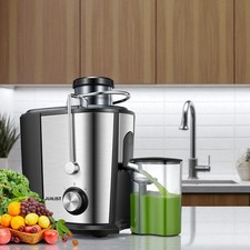 900W Juicer Machine Juice Fruit Veg Anti-drip Anti-slip Food Prep Home Kitchen