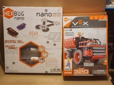 HEXBUG Nano Micro Robotic Habitat Set 2 RARE HEXBUG  10 Pieces  VEX Dump Truck